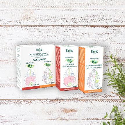 Biljni komplet br. 3 za stomak – 2x50ml